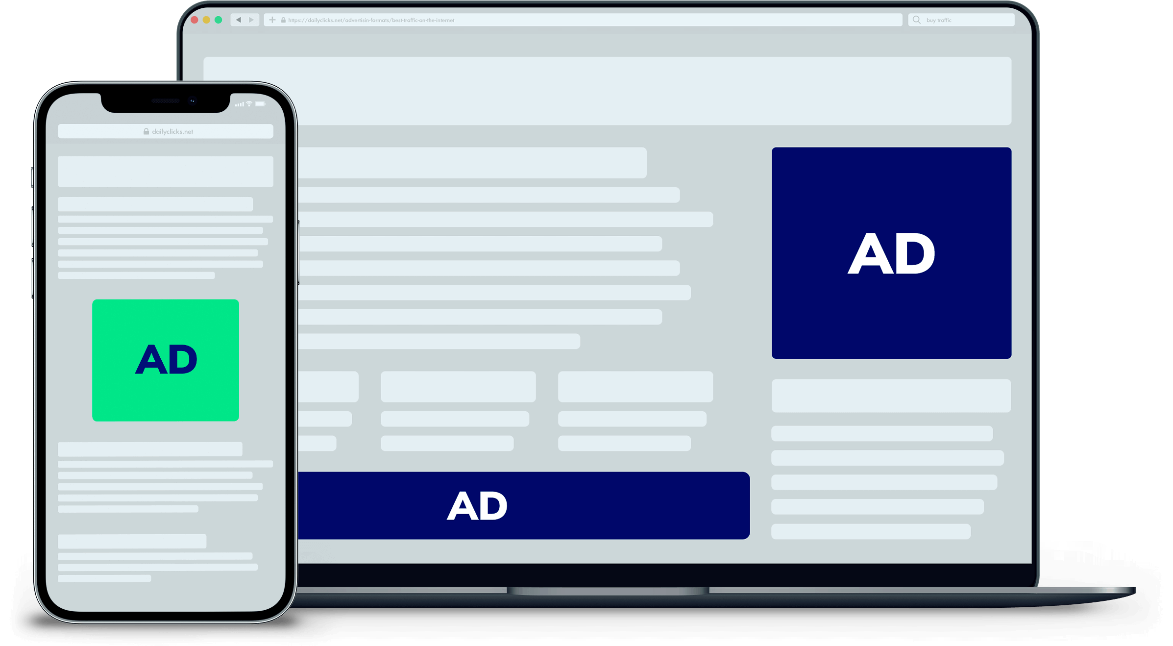 Buy Display Ads - DailyClicks